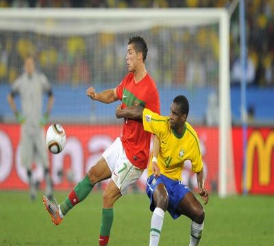 巴西vs葡萄牙2010世界杯